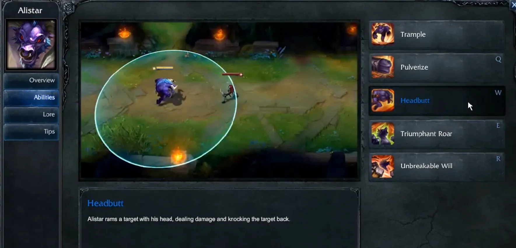 alistar abilities